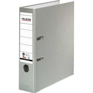 Falken Falken Recycolor-Ordner - A4, 8 cm, hellgrau