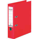 Falken Chromocolor-Voll-PP-Ordner A4, S80, mit Einsteckschild rot