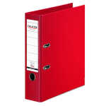 Falken Chromocolor-Voll-PP-Ordner A4, S80, mit Einsteckschild rot