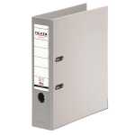 Falken Chromocolor-Voll-PP-Ordner A4, S80, mit Einsteckschild grau