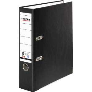 Falken Falken Recycolor-Ordner - A4, 8 cm, schwarz