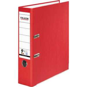 Falken Falken Recycolor-Ordner - A4, 8 cm, rot