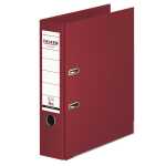 Falken Chromocolor-Voll-PP-Ordner A4, S80, mit Einsteckschild bordeaux