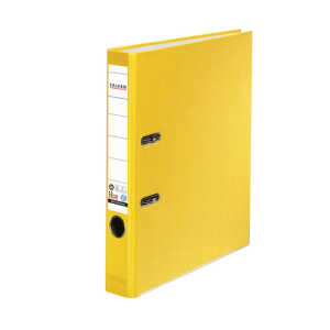 Falken Recycolor-Ordner - A4, 5 cm, gelb