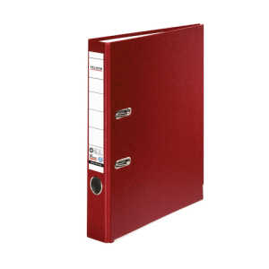 Falken Recycolor-Ordner - A4, 5 cm, bordeaux