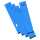 Rückenschild selbstklebend, lang, breit, 60 x 290mm, 10er Poly blau
