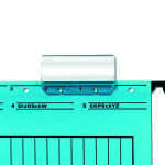 Falken FALKEN Sichtreiter für UniReg - 60 mm, 50 Stück, transparent