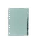 Falken PP Register, grau, für DIN A5 16,3 x 21,0cm,...