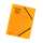 Falken Falken Postmappe Karton gelb mit Gummizug, 10er Poly