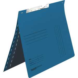 Pendelhefter, für DIN A4, 320g/m² Manila-RC-Krt., kaufm. Heftung, blau