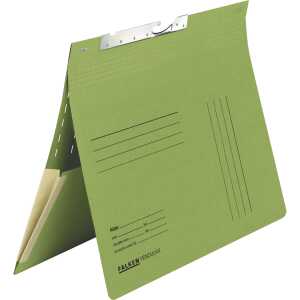 Pendelhefter, für A4, 320g/m² Manila-RC-Krt., kaufm. Dehntasche grün