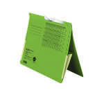 Pendelhefter, für A4, 320g/m² Manila-RC-Krt., kaufm. Dehntasche grün