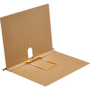 Hängehefter UniReg - A4, 230 g/qm, kfm. Schlauchheftung, braun