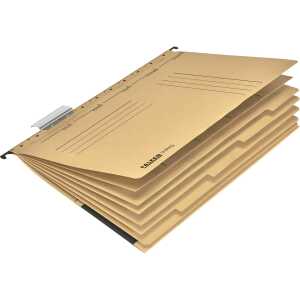 Projekt- und Personalhefter UniReg, 230g/m²-Kraftkarton, braun