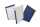 Falken Biella Magnet-Klemmbrett Attraction A4, marineblau