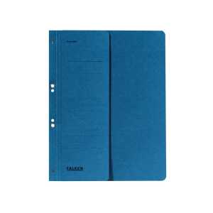 Ösenhefter für DIN A4, 250g/m² Manila 1/2 Vorderd Behördenheftung blau