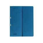 Ösenhefter für DIN A4, 250g/m² Manila 1/2 Vorderd Behördenheftung blau