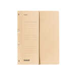 Ösenhefter A4, 250g/m² Manila 1/2 Vorderd., Behördenheftung chamois