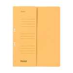 Ösenhefter A4, 250g/m² Manila 1/2 Vorderd., Behördenheftung chamois
