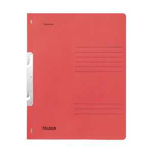 Einhakhefter A4, 250g/m² Manila 1/1 Vorderd., Behördenheftung rot