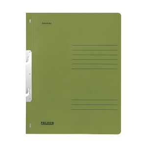 Einhakhefter A4, 250g/m² Manila 1/1 Vorderd., Behördenheftung grün