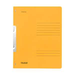 Einhakhefter A4, 250g/m² Manila 1/1 Vorderd., Behördenheftung gelb