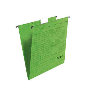 Falken FALKEN Hängemappe - A4, 230 g/qm, seitlich offen, grün