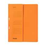 Ösenhefter A4, 250g/m² Manila 1/2 Vorderd., Behördenheftung orange