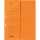 Ösenhefter A4, 250g/m² Manila 1/2 Vorderd., Behördenheftung orange