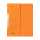 Einhakhefter A4, 250g/m² Manila 1/2 Vorderd., Behördenheftung orange