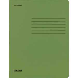 Falken Jurismappe DIN A4 Manilakarton, recycelt grün