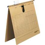 Falken Hängehefter UniReg, 230g/m²-Kraftkarton, Behördenheftung braun