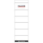 Rückenschild selbstklebend, kurz, breit, 60 x 190mm, 10er Poly weiß