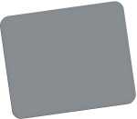 Standard Mauspad 22x18cmm, grau 5mm dickes Material mit