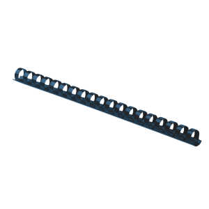 Plastikbinderücken 14 mm schwarz für 81-100 Blatt