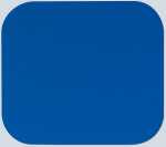 Standard Mauspad 22x18cmm, blau 5mm dickes Material mit
