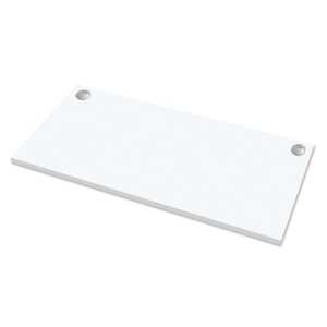 Levado Tischplatte 160 cm, weiß, 2 Kabeldurchführungen