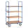 FETRA Etagenwagen - 4 Etagen, 1.200 x 800 mm, bis 600 kg