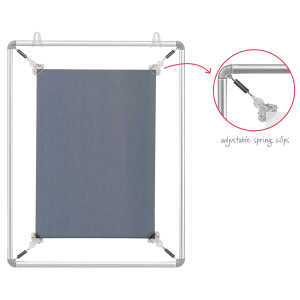 Spannrahmen für DIN A3, silber 379x520 cm