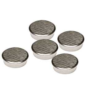 Superhaftkraftmagnet, Ø 16mm, silber Tragkraft: 2 kg