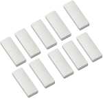Haftmagnet 23 x 50 mm, weiß, Haftkraft 1000g,...