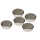 Superhaftkraftmagnet, Ø 25mm, silber Tragkraft: 13 kg