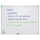 FRANKEN Schreibtafel U-Act!Line - 40 x 30 cm, lackiert
