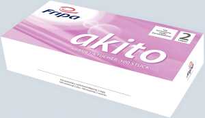 Kosmetiktücher akito 2-lagig aus 100% Zellstoff, hochweißes Tissue