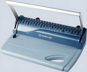 Multifunkt.-Bindegerät Multibind 208 Draht/Plastikbindung m 21 Ringen