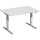 Schreibtisch Elektro-Hubtisch Flex B1200xT800xH650-1250mm, lichtgrau/
