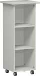 Caddy, H1104xB500xT450 Lichtgrau 4 Rollen davon 2...