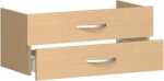 Schubkasteneinsatz 1 OH Buche für Korpusbreite 80...