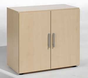 Flügeltürenschrank 2 OH Flex mit Justierfüßen Ahorn/Ahorn