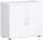 Flügeltürenschrank 2 OH Flex m.Justierfüßen weiß